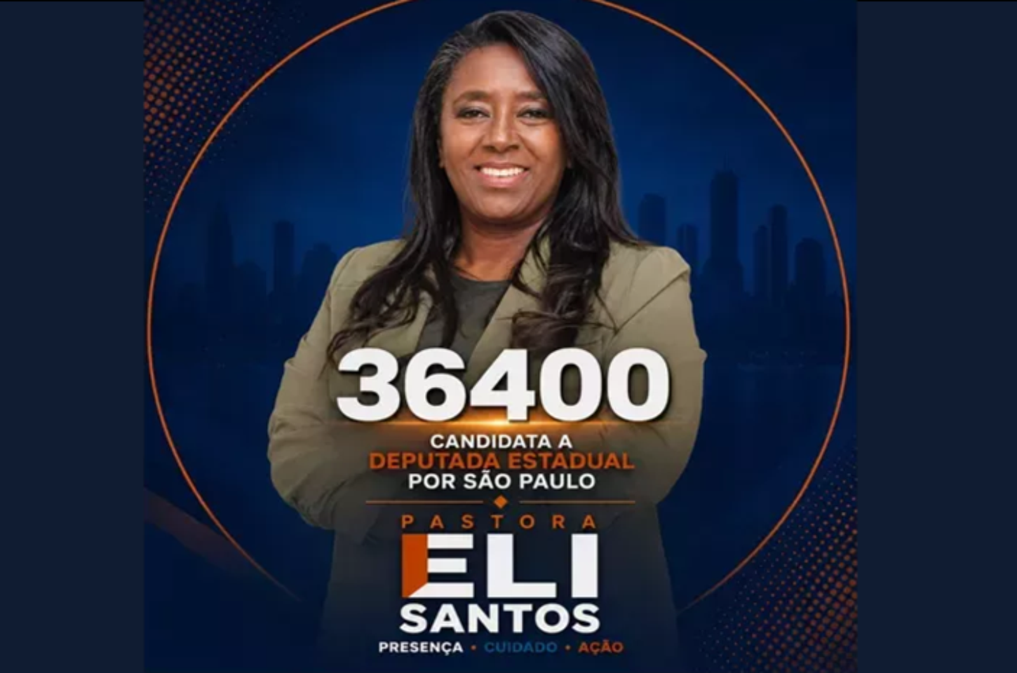 Pra. Eli Santos - Candidata a Deputada Estadual por São Paulo