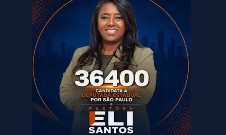 Pra. Eli Santos - Candidata a Deputada Estadual por São Paulo